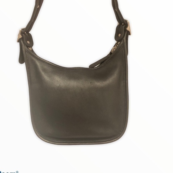 Coach vintage black leather legacy Janice bag 9950
